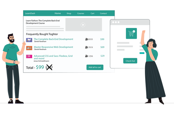 Frequently Bought Together for LearnDash